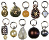 CousinDIY Jewelry Basics Metal Charms-Brown Glass & Metal Bead Cluster 10/Pkg A50026LT-8459