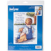 Janlynn Mini Counted Cross Stitch Kit 5"X7"-Precious Blessing (14 Count) 21-1745 - 049489005366
