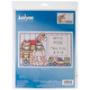 Janlynn Mini Counted Cross Stitch Kit 6"X4"-Noah's Ark Birth Sampler (14 Count) SGP-0615 - 049489005359