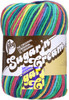 Lily Sugar'n Cream Yarn Ombres Super Size-Psychedelic 102019-19600 - 057355340374