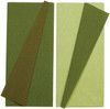 Lia Griffith Double-Sided Extra Fine Crepe Paper 2/Pkg-Green Tea/Cypress & Ferns/Moss LG11023