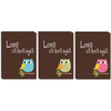 Pioneer Baby Owl Brag Book Album 4"X6" -Assorted Colors I46BO