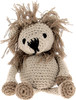 Hoooked Amigurumi DIY Kit W/Eco Barbante Yarn-Lion Leroy - Beige & Taupe - PAK132 Hoooked Amigurumi DIY Kit W/Eco Barbante Yarn-Lion Leroy - Beige & Taupe - PAK132