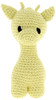 Hoooked Amigurumi DIY Kit W/Eco Barbante Yarn-Ziggy Giraffe - Popcorn - PAK061-400 Hoooked Amigurumi DIY Kit W/Eco Barbante Yarn-Ziggy Giraffe - Popcorn - PAK061-400