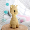 Hoooked Amigurumi DIY Kit W/Eco Barbante Yarn-Ziggy Giraffe Popcorn PAK061-400