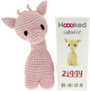 Hoooked Amigurumi DIY Kit W/Eco Barbante Yarn-Ziggy Giraffe - Blossom - PAK061-510
