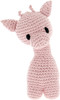Hoooked Amigurumi DIY Kit W/Eco Barbante Yarn-Ziggy Giraffe Blossom PAK061-510