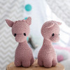 Hoooked Amigurumi DIY Kit W/Eco Barbante Yarn-Ziggy Giraffe - Blossom - PAK061-510