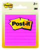 Post-It Sticky Notes 3"X3" 3/Pkg-Cape Town W/50 Sheets - 6301 - 051131760707