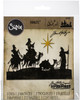 Sizzix Thinlits Dies By Tim Holtz 2/Pkg-Wise Men 663127 - 630454255307