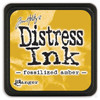 Tim Holtz Distress Mini Ink Pad-Fossilized Amber - DMINI-46783 - 789541046783
