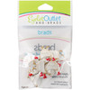 Eyelet Outlet Shape Brads 12/Pkg-Chicken - QBRD2-179 - 810787024386 Eyelet Outlet Shape Brads 12/Pkg-Chicken - QBRD2-179 - 810787024386