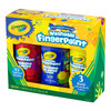 Crayola Washable Finger Paint 8oz 3/Pkg-Primary - 55-1310 Crayola Washable Finger Paint 8oz 3/Pkg-Primary - 55-1310