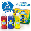 Crayola Washable Finger Paint 8oz 3/Pkg-Primary - 55-1310 Crayola Washable Finger Paint 8oz 3/Pkg-Primary - 55-1310