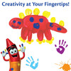 Crayola Washable Finger Paint 8oz 3/Pkg-Primary - 55-1310 Crayola Washable Finger Paint 8oz 3/Pkg-Primary - 55-1310