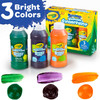 Crayola Washable Finger Paint 8oz 3/Pkg-Secondary -55-1311