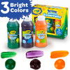 Crayola Washable Finger Paint 8oz 3/Pkg-Secondary - 55-1311 Crayola Washable Finger Paint 8oz 3/Pkg-Secondary - 55-1311