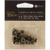 Prima Marketing Memory Hardware Embellishments-Metal Knobs .25" 12/Pkg - 990350 - 655350990350 Prima Marketing Memory Hardware Embellishments-Metal Knobs .25" 12/Pkg - 990350 - 655350990350