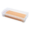 Storage Studios Super Stacker Pencil Box-Clear - 40309