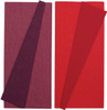 Lia Griffith Double-Sided Extra Fine Crepe Paper 2/Pkg-Sangria/Aubergine & Cherry/Raspberry - LG11022