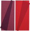 Lia Griffith Double-Sided Extra Fine Crepe Paper 2/Pkg-Sangria/Aubergine & Cherry/Raspberry LG11022