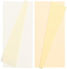 Lia Griffith Double-Sided Extra Fine Crepe Paper 2/Pkg-White/Vanilla & Vanilla/Chiffon LG11026