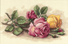 Dimensions Counted Cross Stitch Kit 14"X9"-Rose Cuttings (14 Count) - 13720 Dimensions Counted Cross Stitch Kit 14"X9"-Rose Cuttings (14 Count) - 13720