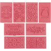 Life Of The Party Soap Embossing Stamp Assortment 8/Pkg-Rectangle 61507