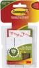 Command Large Wire-Backed Picture Hangers-White 3 Hooks & 6 Strips - 17043 - 051131949256