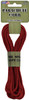Pepperell Braiding Parachute Cord 4mmx16'-Red - PARA-1606 - 725879306199