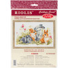 RIOLIS Counted Cross Stitch Kit 15.75"X9.75"-Funny Rabbits (14 Count) - R1416 - 47790461813684607154529591