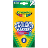 Crayola Ultra-Clean Color Max Fine Washable Markers 8/Pkg-Classic Colors - 58-7809 - 071662078096