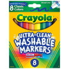 Crayola Ultra-Clean Color Max Broad Washable Markers 8/Pkg-Classic Colors - 58-7808 - 071662078089