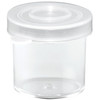 Craft Medley Craft Cups .35oz 10/Pkg-Clear W/Lid - PB801