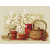 RIOLIS Counted Cross Stitch Kit 11.75"X9.5"-Tea (14 Count) -R1122