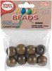 Pepperell Round Wood Beads 20mm 8/Pkg-Walnut - PWB20-01 - 725879707217 Pepperell Round Wood Beads 20mm 8/Pkg-Walnut - PWB20-01 - 725879707217