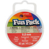 CousinDIY Fun Pack Stretch Cord Spool .8mmX45yd-Clear - 34734232 - 016321120280