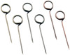 Idea-Ology Metal Memo Pins 1.5" 30/Pkg-Antique Nickel, Brass & Copper TH92833