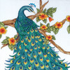 Design Works Counted Cross Stitch Kit 14"X14"-Peacock (14 Count) DW2808