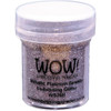 WOW! Embossing Powder 15ml-Metallic Platinum Sparkle - WOW-WS26R - 50602105213945060210521394