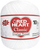 Red Heart Classic Crochet Thread Size 10-White - 139-201 - 073650810367