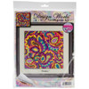 Design Works Needlepoint Kit 10"X10"-Paisley-Stitched In Yarn DW2521 - 021465025216