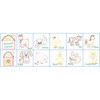 Jack Dempsey Stamped Cloth Nursery Books 8"X8" 12 Pages-Barnyard Friends - 845 83
