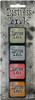 Tim Holtz Distress Mini Ink Pads 4/Pkg-Kit 7 - TDPK-40378 - 789541040378