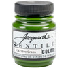 Jacquard Textile Color Fabric Paint 2.25oz-Olive Green - TEXTILE-1118 - 743772111801