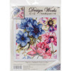Design Works Needlepoint Kit 12"X12"-Watercolor Floral-Stitched In Yarn DW2619 - 021465026190