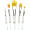 Royal & Langnickel(R) Aqualon Filbert Wisp Brush Set-5/Pkg - RAQUA201