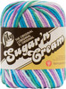 Lily Sugar'n Cream Yarn Ombres-Beach Ball Blue 102002-2316 - 057355283862