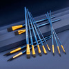 Royal & Langnickel(R) Black Taklon Value Pack Brush Set-12/Pkg RSET9302
