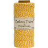 Hemptique Cotton Baker's Twine Spool 2-Ply 410'-Yellow - BTS2-2938 - 091037029386